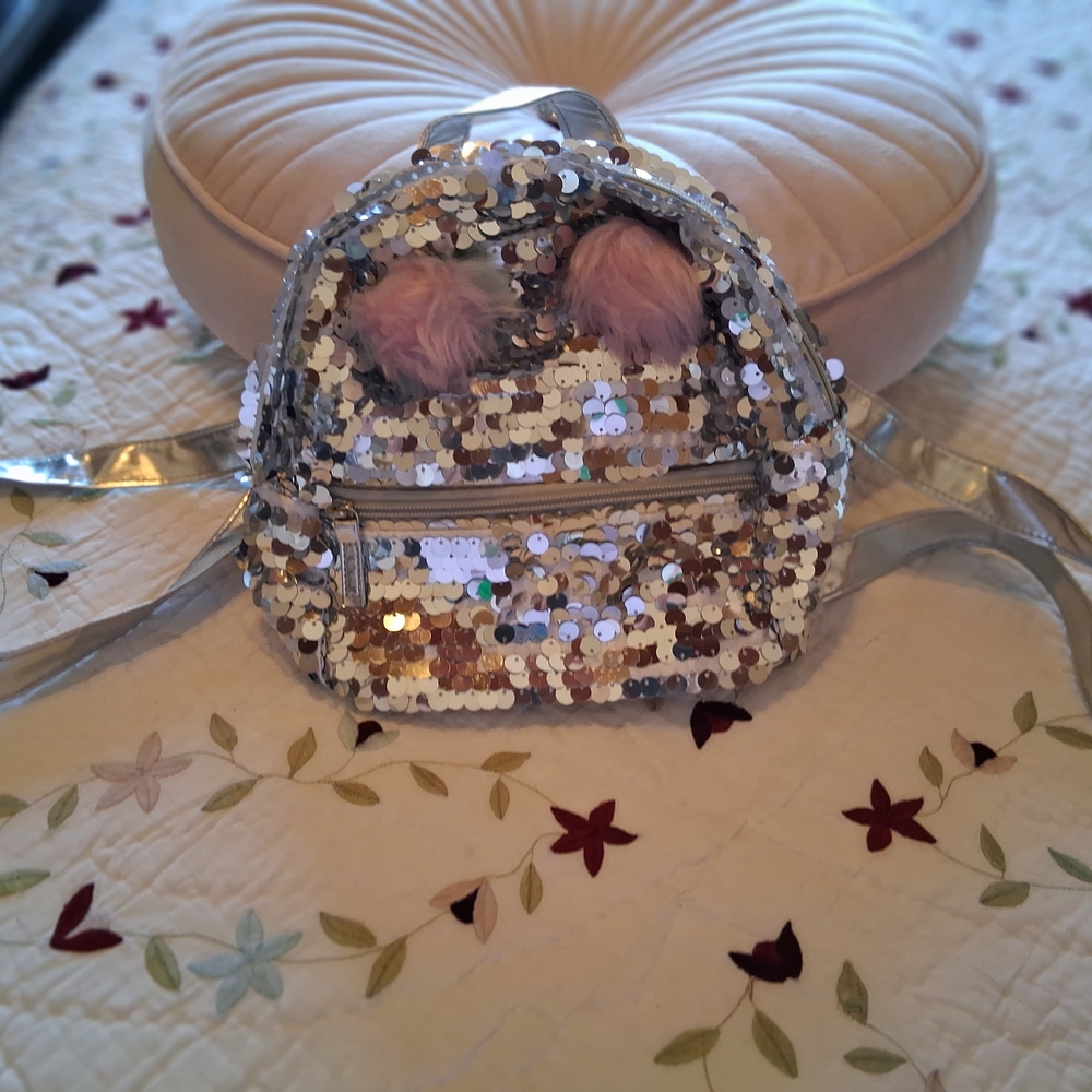 Fun Blingey Backpack Or Carry Purse.